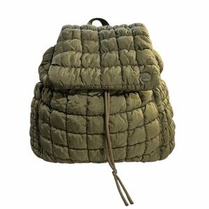 C&C CALIFORNIA Quilted Sage Green Backpack